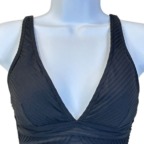 Sea Level Australia Spinnaker Panel Line One-Piece Swimsuit Black Women's 4 NWT - Picture 5 of 13